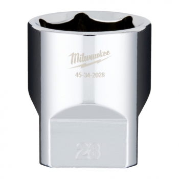 Milwaukee 1/2" FOUR FLAT™ Steckschlüsseleinsatz metrisch